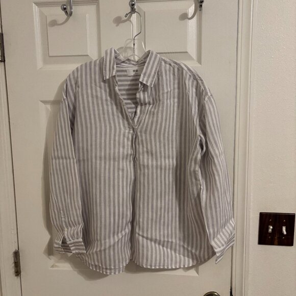 Uniqlo Hemp Popover shirt - XL - Picture 1 of 5